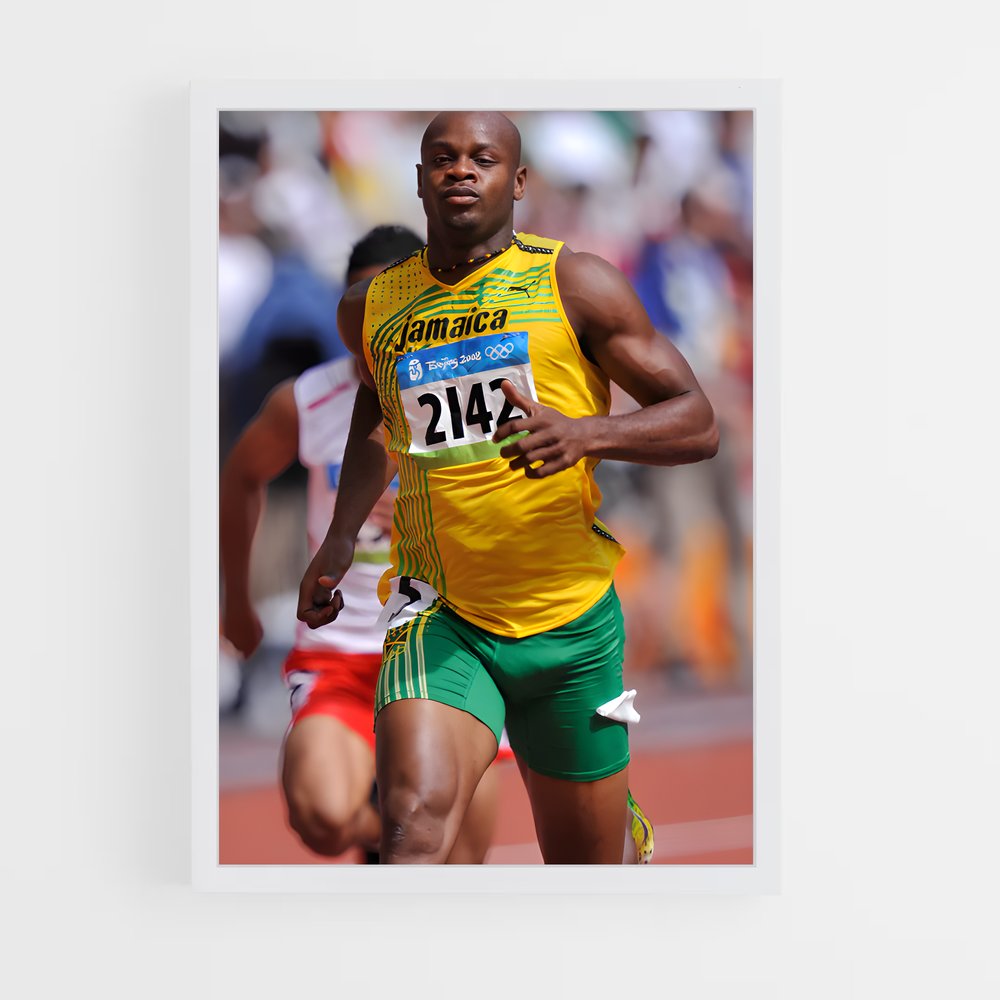 Poster Sprinting Glory – affiche Athlétisme (vue 3)
